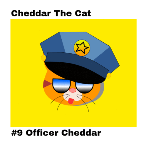 Cheddar The Cat promo gif